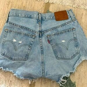 Levi denim shorts